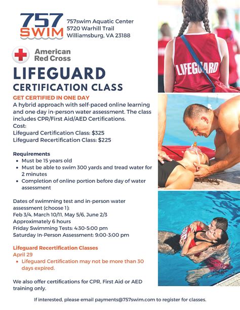 Lifeguard Training & Certification 